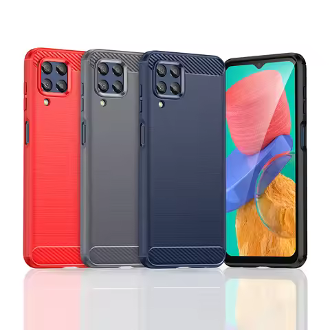 For Samsung Galaxy M33 5G Case Samsung M33 M53 Cover Shockproof Soft Silicone Protective Bumper Sams
