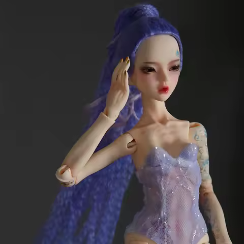 BJD SD 1/4 ballet Foot 44cm Lillycat Free Eye Balls Fashion Shop luodoll