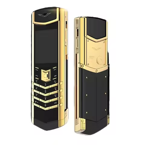 Elegant Metal Signature Handmade Mobile Phone Dual SIM Bluetooth Dialer Ebook Luxury Feature Classic