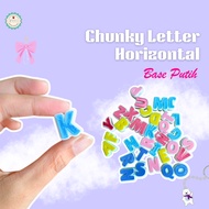 CATALOG - [PCS] 3D Print Beads Charm Letter Beads Chunky Letter/