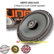 Hertz X-165 165mm Uno Line 220W Two Way Coaxial Car speakers Audio Woofer 100% Original UNO X165 2-W