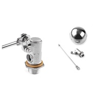 Stainless Steel 1/2" Heavy Duty Float Valve c/w 4" Stainless Steel Ball Pelampung Bola Tangki Air