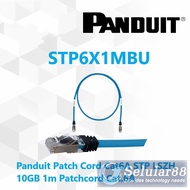 Panduit STP6X1MBU Patch Cord Cat6A STP LSZH 10GB 1m Cat 6A 1meter ORI