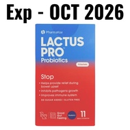 Lactus Pro Probiotics 10 Sachets Gut Health Diarrhea Relief Blueberry