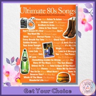Ultimate 80s Songs: Piano, Vocal & Guitar