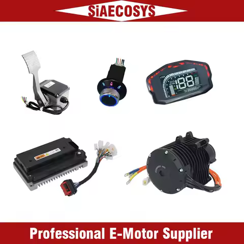 QSMOTOR Mid Drive Motor QS138 3000W V3 Continuous With EM150-2SP Conversion Kit For Electric Offroad