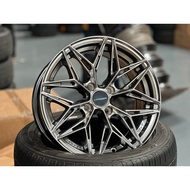 NEW 15X7 ET35 Lenso Buck Rim (set of 4) Hyper Black 4X100