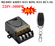 Bộ điều khiển từ xa công suất lớn 40A 100 MÉT MẪU MỚI BẬT TẮT TRÊN 1 NÚT tiện dụng cong tac dieu khi