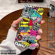 HP OPPO A16E / OPPO A16K Softcase - OPPO A16E / OPPO A16K GRAFF Phone Case - OPPO A16E Phone Silicon