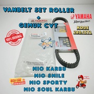 ORIGINAL VANBELT ASSY + ROLLER + CVT GREASE (28D/ 5TL) YAMAHA ORIGINAL 100% YAMAHA PRECISION AND DUR
