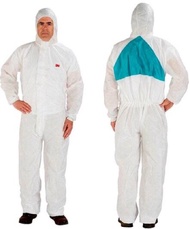 3M 4520 Disposable Coverall Suit for Medical and Industry Work covid 19 protection 4510 4515 EN14126
