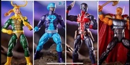 Marvel legends Rock Python, Loki, Beta Ray-Bill, Union Jack 不連baf