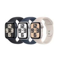Apple Watch SE GPS , 44mm 金色鋁金屬錶殼 搭星光色運動錶帶  _ 台灣公司貨