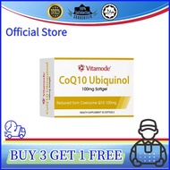 (Authorized）Vitamode CoQ10 Ubiquinol 100mg 30 Softgels, High Absorption Coenzyme Q10 Supplement
