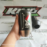 knalpot new racingAUSTIN inlet 51 mm universal ninja 250 cbr 250 yamaha r25 yamaha r25 sz r15