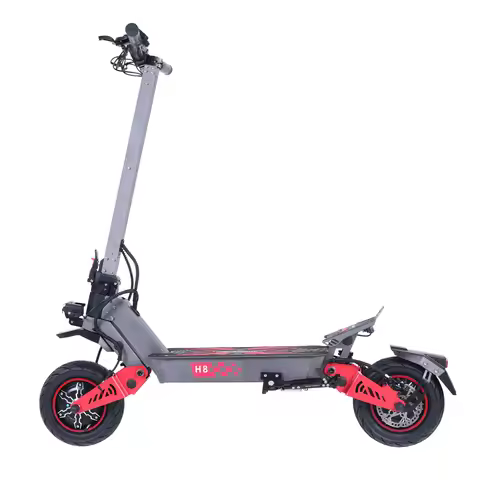 H8 Scooters Electric 6000W Dual Motor 60V28ah Double Suspension Front And Rear Electric Scooter 11-i