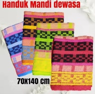 HANDUK SET 2IN1 HANDUK MANDI DAN WAJAH COTTON TOWEL IMPORT MURAH KAIN BULU KARANG