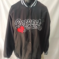Respect Bomber jacket size XL chest 58 long 31 58 Inches Length 31