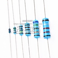 1/2W Metal Film Resistor Precision1% 1R2 1R3 1R5 1R8 2R 2R2 Ohm 0.5W Five Colors