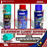Chain Lube Brake Lube KOBY Universal Use 130ML 150ML 450ML Brake Chain Cleaner Chain Brush Spray CVT