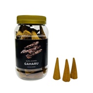 Incense GAHARU Bukhur Aromatherapy Cone Incense Cone Contents 50 pcs