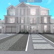 Bloxburg Build White Cozy Family Mansion Multiple Floor Gamepass