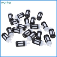 20pcs Fuel Filter for FS45 FS46 FS55R FS55R FS86 FS90R FS100 Chainsaw Trimmer