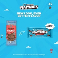 *減價*Feastables Mr Beast Bar – Milk Chocolate Crunch 野獸先生朱古力 – 牛奶朱古力脆粒 2.1oz / 60g【850027880266】