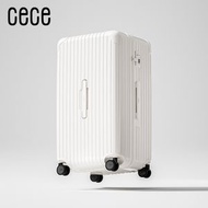 CECE 30吋大容量深倉拉鍊行李箱輕巧堅固耐用旅行箱拉桿皮箱子