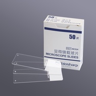BIOSHARP Microscope Slides, Single Frosted End Slides, Adhesion Microscope Slide for Immunohistochem