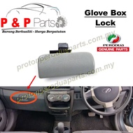 Glove Box Lock Dashboard Drawer Laci - Perodua Myvi Old Alza Old - Grey - Original Perodua