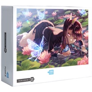 Ready Stock Demon Slayer Jigsaw Puzzles 300/500/1000 Pcs Jigsaw Puzzle Adult Puzzle Creative Gift Super Difficult Small Puzzle Educational Puzzle