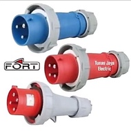 Industrial Plug 5 Pole 16A IP67 FT-0152 FORT
