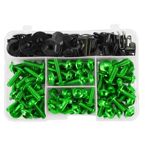 Motorcycle Full Fairing Bolts Kit Screws Nuts CNC For KAWASAKI ER6N ER6F ER-6N ER-6F ER 6N 6F GPZ500