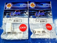 หัวแลนด์หรือหัวRJ45ต่อสายให้ยาว LinK cat6US-4006IL สัญญาณดี 1ถุงมี1ชิ้น