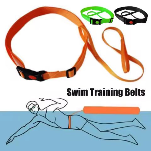 Swim Training Belts Lifebuoy Strap Waist Belt Swimming Buoy Webbing For Inflatable Swimming Buoy Tow