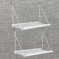 2 Sets Fabric Wall Cubicle Shelves with Hook for Office Cubicle Decor, Cubicle Organizer Storage She