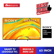 Sony BRAVIA 5 | XR Processor | Mini LED | 4K Ultra HD | High Dynamic Range (HDR) | Smart TV (Google 