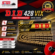 DID 428 VIX FB HEAVY DUTY CHAIN ( T- RING O " RING ) - GOLD