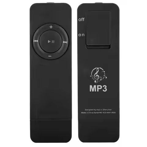 MP3 Music Player Portable Music Media MP3 Player with Lanyard for Listening to Music USB MP3 Player