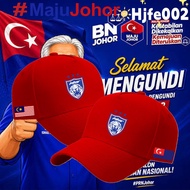 Malaysia Johor Flag Pocket Logo Hat #Maju Johor Printed Cap unisex outdoor hat#011