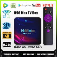 【จัดส่งภายใน 24 ชั่วโมง】 H96 MAX V11 Android11 TV Box CPU RK3318 Wifi 5G Bluetooth Lan100M Android box