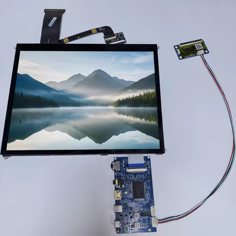 9.7 Inch Touch Screen Display Module - 2K IPS 2048x1536 HDMI Type C USB 5V Powered for Raspberry Pi 