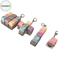 XO94BSY 1/4/5/9 Keys Mechanical Keyboard Axis Tester Fidget Button Keycap Fidget Keychain Keyboard K