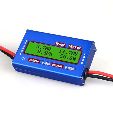 100A Balance Voltage Battery Power Analyzer Watt Meter Checker for RC Tools Professional Analysis In