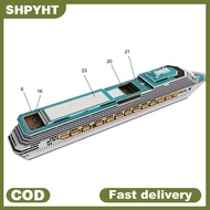 SHP Cruise Ship Paper Model Cruise Ship 3D Paper Model DIY Puzzle Manual Papercrafts Toy