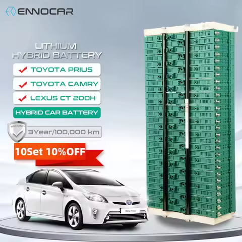 New Original 7.2V 6500mAh Lithium Hybrid Car Battery For CT200H, Prius V Li-ion Cell
