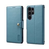 PU leather wallet case for Samsung Galaxy A33 A32 A31 A52 A52s A51 A53 A54 A14 A23 A24 A34 5G flip cover shockproof casing stand holder with card slot pocket