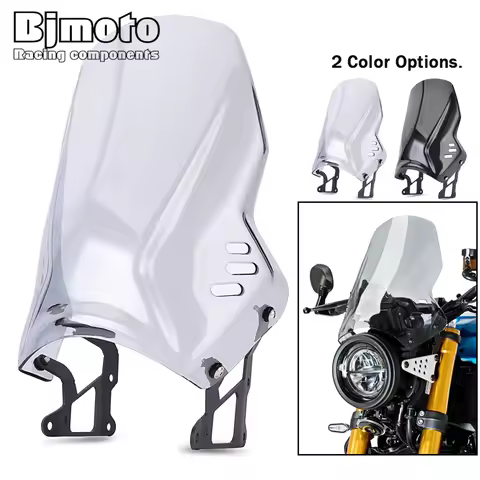 XSR900 Motorcycle Windshield Windscreen Wind Deflector For Yamaha XSR 900 900XSR 2022 2023 2024 Wind