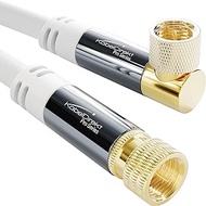 KabelDirekt – SAT Cable – Coaxial, Internet & Satellite TV/Aerial Cable, F-Connector – Designed in G
